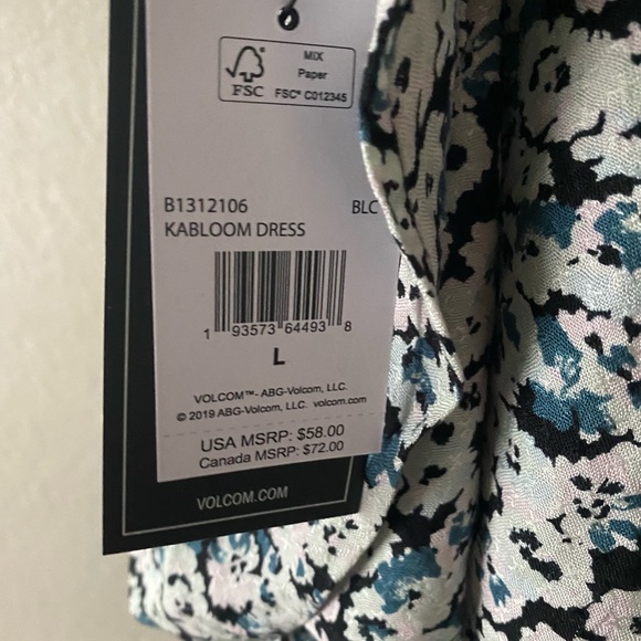 Volcom Kabloom dress, large - Picture 5 of 10